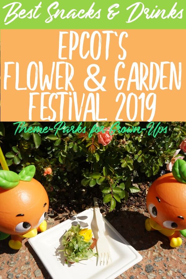 Epcot's Flower & Garden Festival is full of innovative food, drinks, and entertainment! It's a blast to experience. Check out this post learn about all the must-do events and things to eat at this awesome Disney World festival. #disneyworld #epcot #flowerandgardenfestival