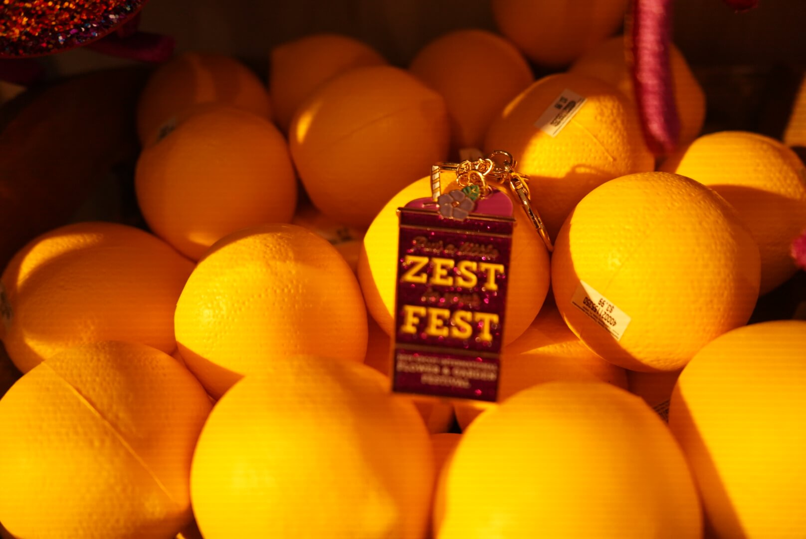 Put a Little Zest in Your Fest Key Chain at Epcot Flower and Garden Festival 2019 Violet Lemonade