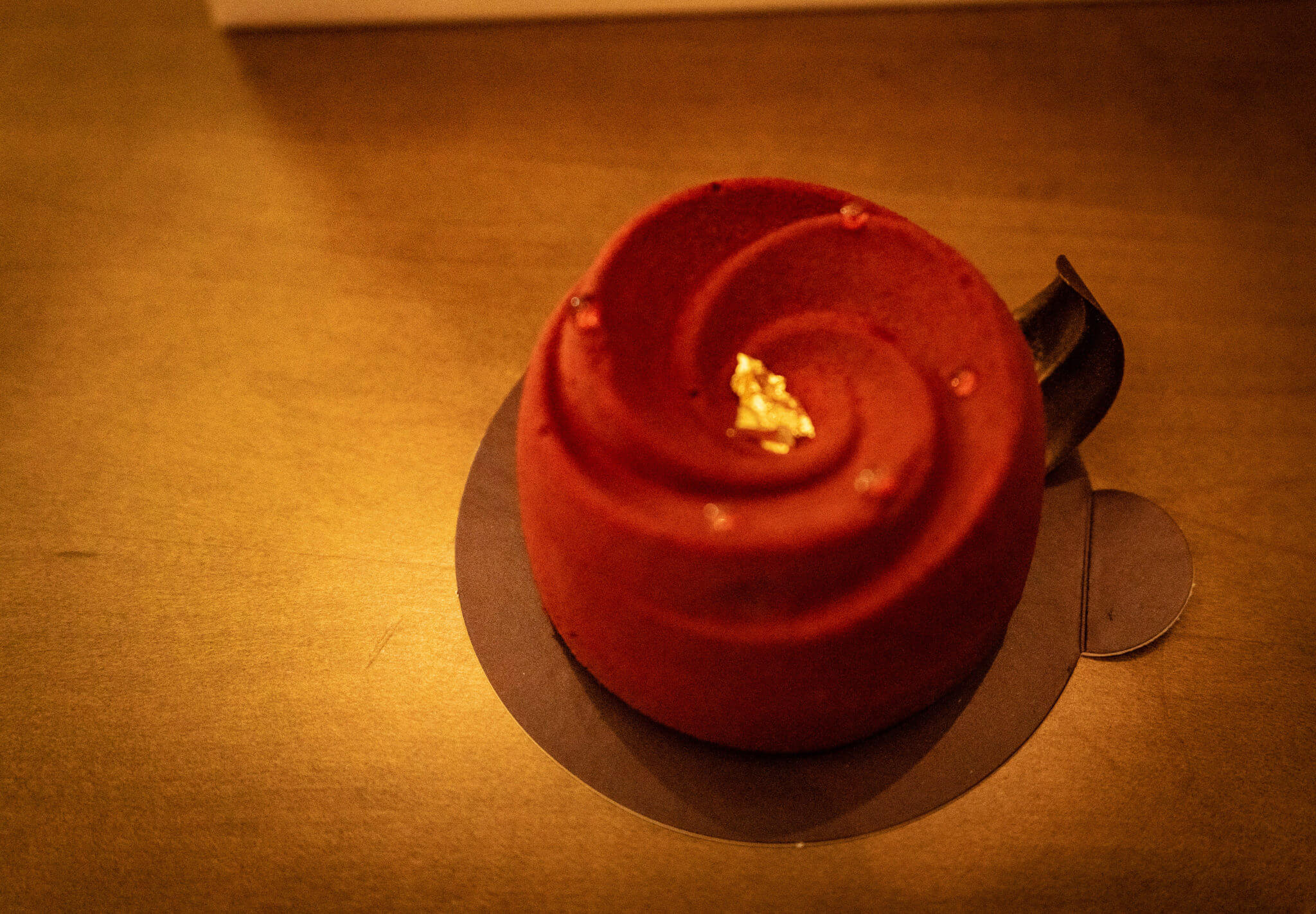 Seasonal Red Rose Chocolate Mousse Cake (Amorette's Patisserie in Disney Springs)