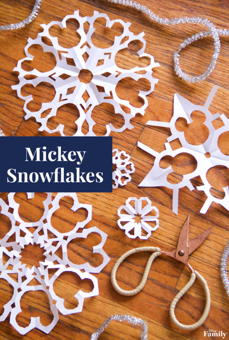 Mickey Snowflake Craft